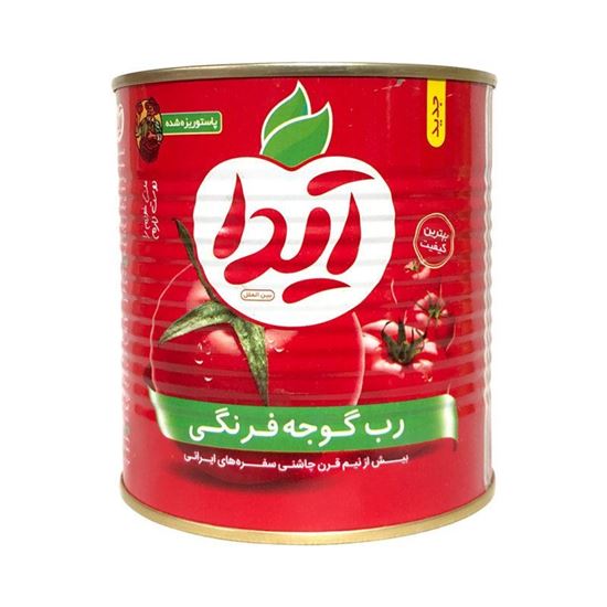 تصویر رب گوجه فرنگی آیدا - 800 گرمی آسان باز شو