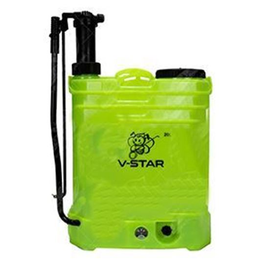 تصویر سم پاش شارژی و تلمبه ای V-star - گنجایش 20 لیتری